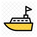 Cruise Ship Boat Icon