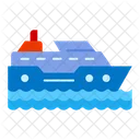 Cruise Yacht Vessel Icon