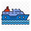 Cruise Yacht Vessel Icon