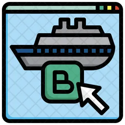 Cruise Booking  Icon