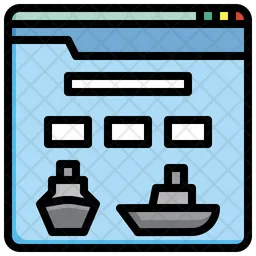 Cruise Booking Website  Icon