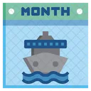 Cruise Calendar  Icon