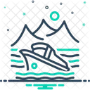 Cruise Itineration Travel Icon