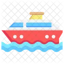 Cruise Ship Boat Icône