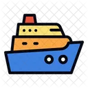 Cruise Boat Ship Icon