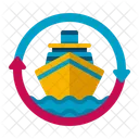 Cruise Line  Icon