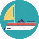 Ship Cruise Yacht Icon