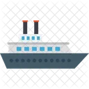 Cruise Ship Ferris Boat Ferry Icon