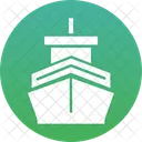 V Cruise Ship Cruise Liner Icon