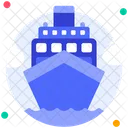 Cruise Ship Yacht Icon