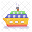 Boat Cruise Ship Water Vessel Icon