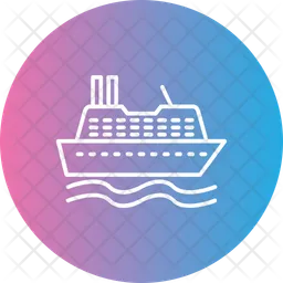 Cruise Ship  Icon