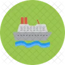 Cruise Ship Boat Travel Icon