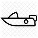 Water Line Water Drink Icono