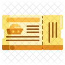 Cruise Ticket Entry Pass Icon