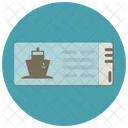 Cruise Ticket Document Icon