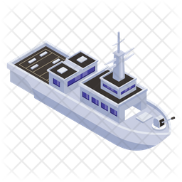 Cruiser Icon - Download in Isometric Style