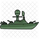 Cruiser Ship Travel Icon