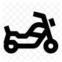 Cruiser Motorbike Icon