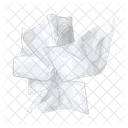 Crumpled tissue  Icon