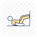 Wall Crunching Support Icon
