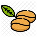 Crunchy Snack Roasted Corn Kernels Salty Snack Icon