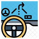 Cruscotto dell'auto  Icon