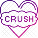 Crush Affection Heart Icon