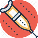 Walking Stick Walk Icon