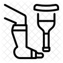 Crutch  Icon
