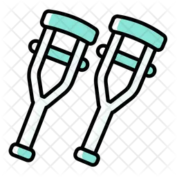 Crutches  Icon