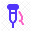 Crutches  Icon