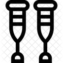 Crutches  Icon