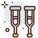 Crutches  Icon