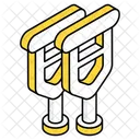 Crutches  Icon
