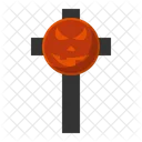 Cruz De Calabaza Icono