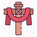 Cruz Pascoa Semana Santa Ícone