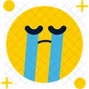 Cry Cry Emoji Emoticon Icon