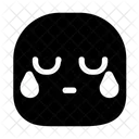 Cry Emoji Smiley Icon