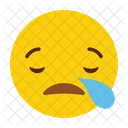 Cry Emotion Expression Icon