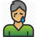 Cry Depress Depression Icon