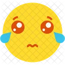 Cry And Sad  Icon