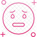 Crycry Emojiemoticon Cute Face Expression Happy Emoji Emotion Mood Smile Laugh Love Sad Angry Icône