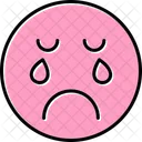 Crying Face Expression Icon