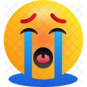 Crying Emoji Emoticons Icon