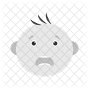 Crying Baby Kid Icon