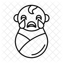 Crying Baby  Icon