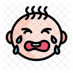 Crying Baby  Icon