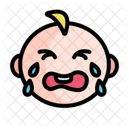 Crying Baby  Icon