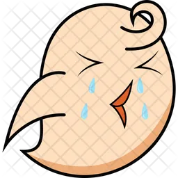 Crying Bird  Icon